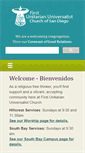 Mobile Screenshot of firstuusandiego.org